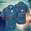 MLB Los Angeles Dodgers Hawaiian Shirt Flower Palm Tree Paradise For Fans