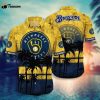 MLB Milwaukee Brewers Hawaiian Shirt Swing Stylishly For Fans