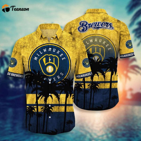 MLB Milwaukee Brewers Hawaiian Shirt Swing Stylishly For Fans