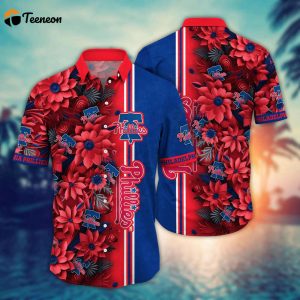 MLB Philadelphia Phillies Hawaiian Shirt Steal The Bases Steal The Show For Fans