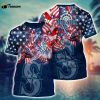 MLB Seattle Mariners 3D T-Shirt Hawaiian Heatwave For Fans Sports