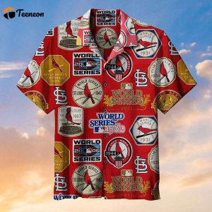 MLB St Louis Cardinals Fathe Day sell Hawaiian Shirt Gift For Men And Women