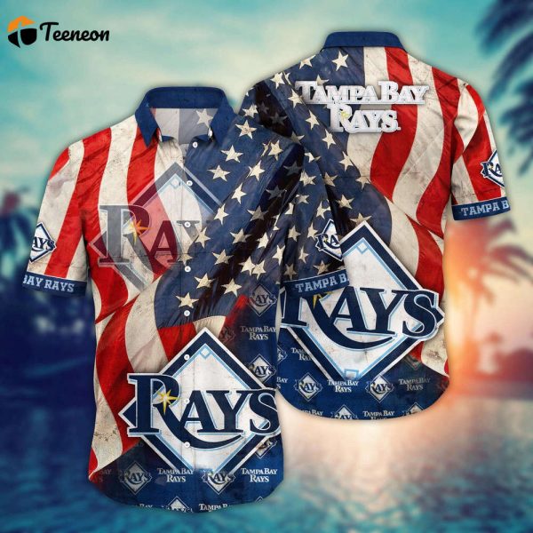 MLB Tampa Bay Rays Hawaiian Shirt Flower Swing into Hawaiianan Chic For Fans