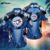 MLB Toronto Blue Jays Hawaiian Shirt Flower Grandstand Glamour For Fans