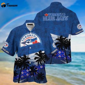 MLB Toronto Blue Jays Hawaiian Shirt Palm Tree Pattern For Fans Sports