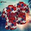 MLB Washington Nationals Hawaiian Shirt Flower Floral Fusion Fashion For Fans