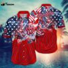 MLB Washington Nationals Hawaiian Shirt Flower Game Day Aloha MLB Style For Fans