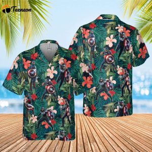 Marvel Captain America Hawaiian Shirt