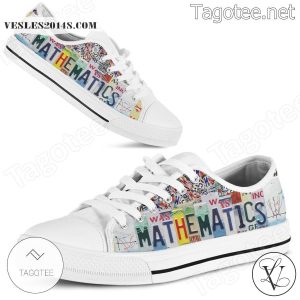 Mathematics Low Top Shoes