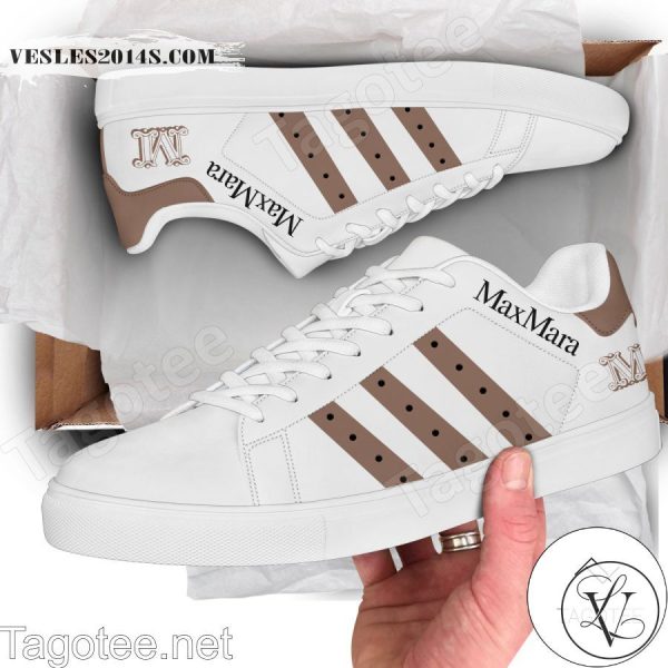 Max Mara Logo Print Stan Smith Shoes