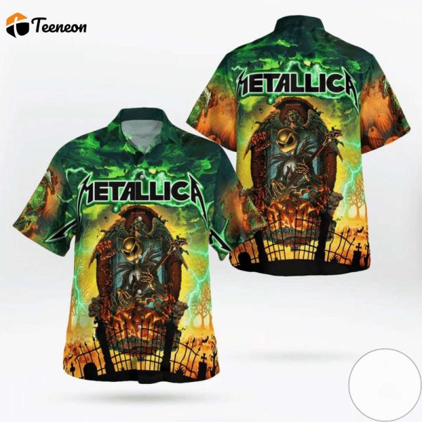 Metallica Hawaii Shirt Gift For Men And Women