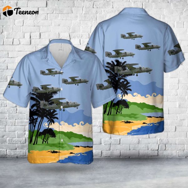 Mexican Navy Grumman E-2C Hawkeye Hawaiian Shirt: Perfect Father s Day Gift