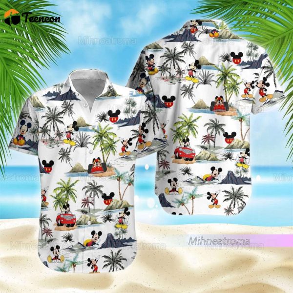 Mickey Mouse Hawaiian Shirt