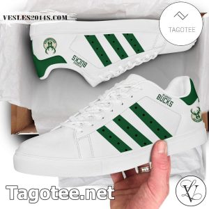 Milwaukee Bucks Logo Stan Smith Shoes