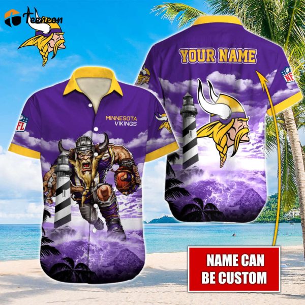 Minnesota Vikings NFL-Hawaiian Shirt Custom