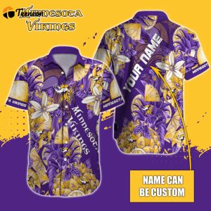 Minnesota Vikings NFL-Hawaiian shirt Custom