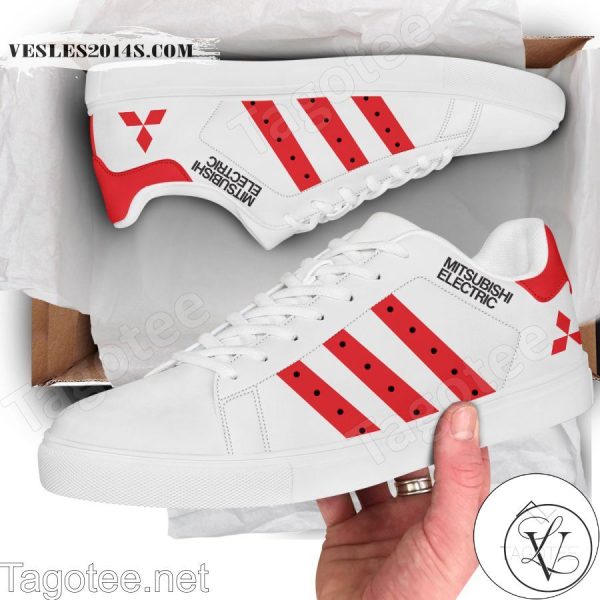 Mitsubishi Electric Logo Print Stan Smith Shoes