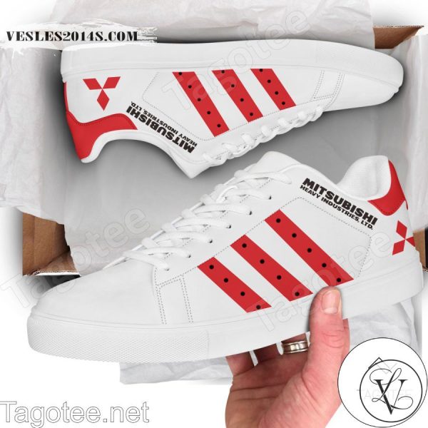 Mitsubishi Heavy Industries Logo Print Stan Smith Shoes