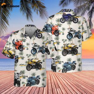 Motobike Hawaiian Shirt