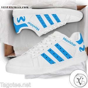 Movistar Logo Print Stan Smith Shoes