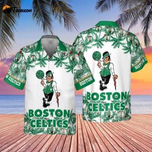 N Boston Ceics Palm Trees Hawaiian Shirt Gift For Men And Women