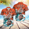 NFL Cincinnati Bengals Grateful Dead Orange Hawaiian Shirt