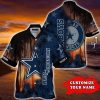 NFL Dallas Cowboys Custom Name Star In Coconut Forest Hawaiian Shirt Men & Women Aloha Shirt