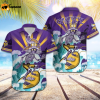 NFL Minnesota Vikings Grateful Dead Violet Hawaiian Shirt