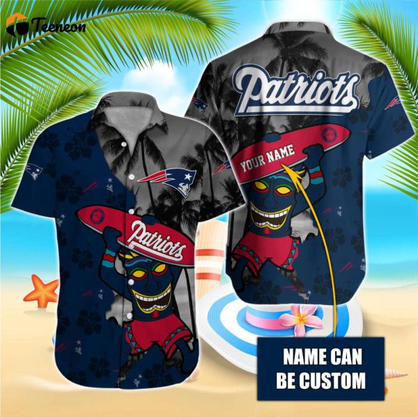 New England Patriots NFL-Hawaiian Shirt Custom