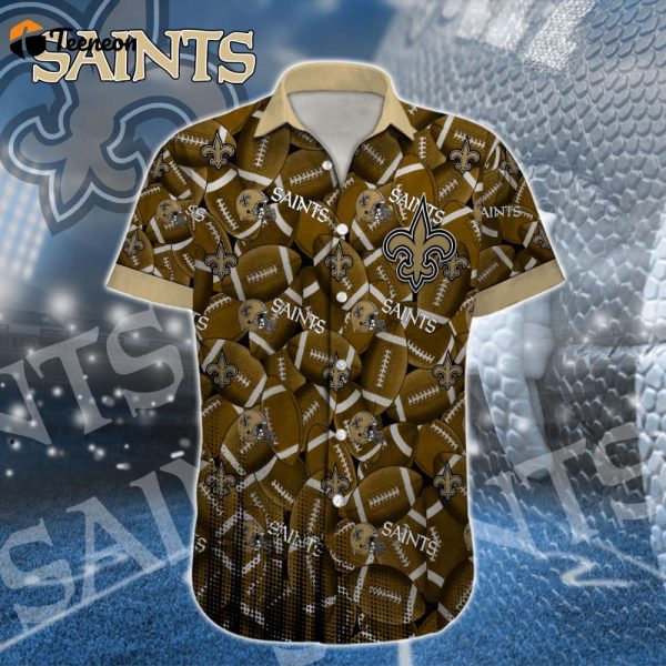 New Orleans Saints NFL-Hawaiian Shirt Custom