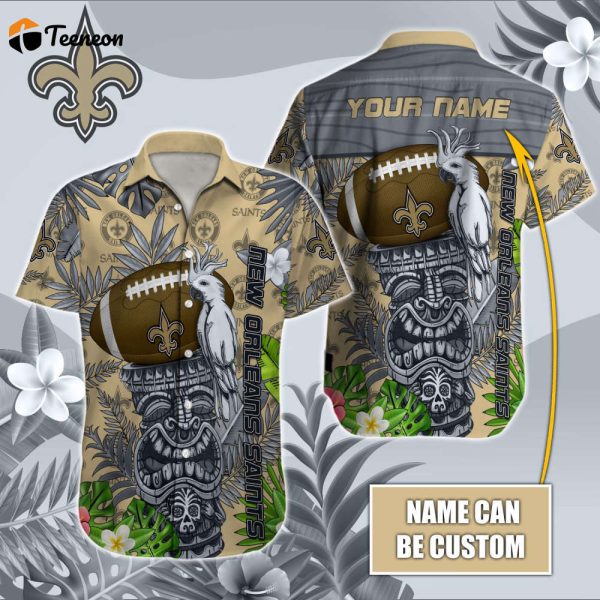 New Orleans Saints NFL-Hawaiian Shirt Custom