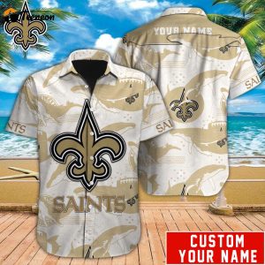 New Orleans Saints NFL-Hawaiian shirt Custom