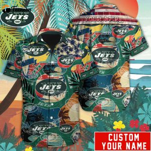 New York Jets NFL-Custom Hawaiian shirt