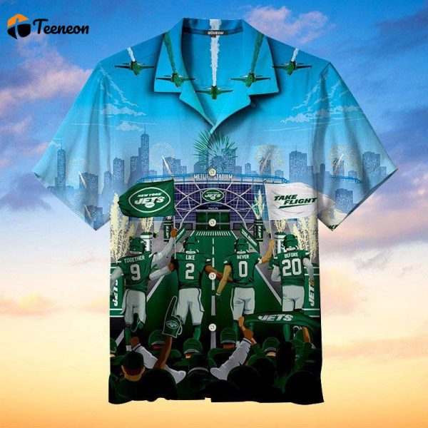 New York Jets Tournament Hawaiian Shirt Gift For Men And Women