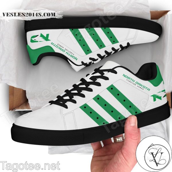 North Dakota Fighting Hawks Print Stan Smith Shoes Style