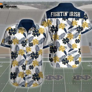 Notre Dame Fighting Irish Hawaii Shirt