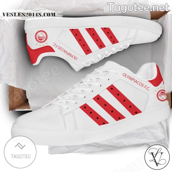 Olympiacos F.C. Logo Stan Smith Shoes