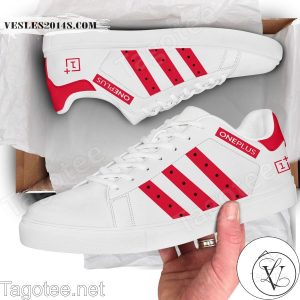 OnePlus Logo Print Stan Smith Shoes