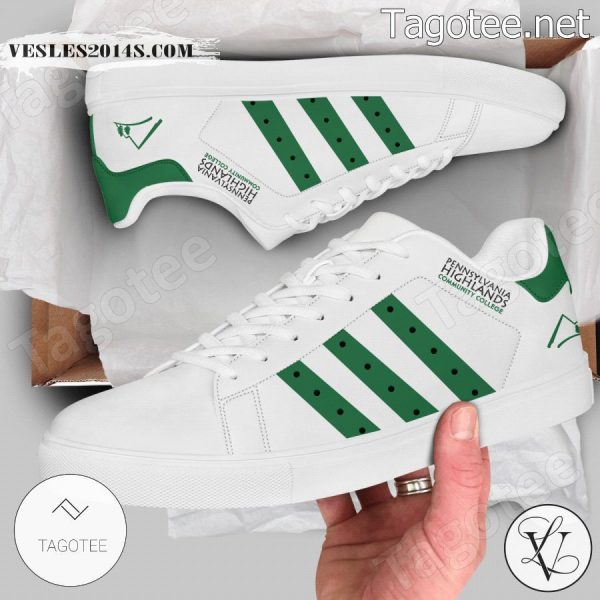 Pennsylvania Highlands Community College Logo Stan Smith Shoes