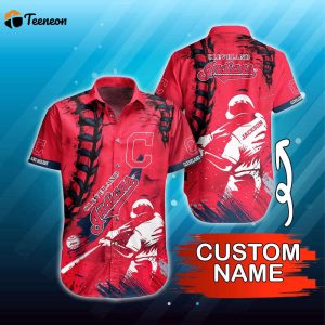 Personalized MLB Cleveland Indians Hawaiian Shirt Summer Symphony For Fans