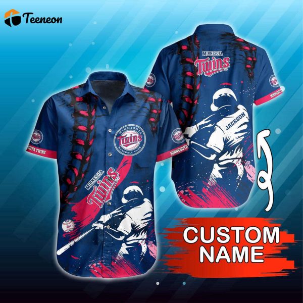 Personalized MLB Minnesota Twins Hawaiian Shirt Summer Symphony For Fans