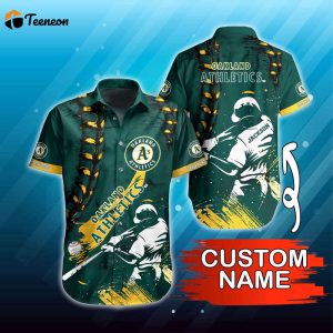 Personalized MLB Oakland Athletics Hawaiian Shirt Summer Symphony For Fans