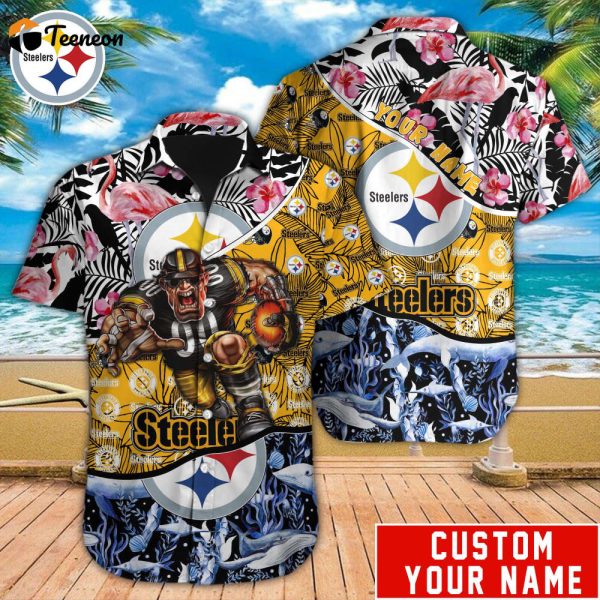 Pittsburgh Steelers NFL-Hawaiian Shirt Custom