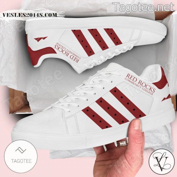 Red Rocks Community College Logo Stan Smith Shoes