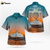 Royal Canadian Navy HMCS Ville de Quebec (FFH 332) Halifax-class frigate Hawaiian Shirt Gift for Dad Father Days