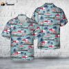 Royal Navy HMS Exeter (68) York-class heavy cruiser Hawaiian Shirt Gift for Dad Father Days