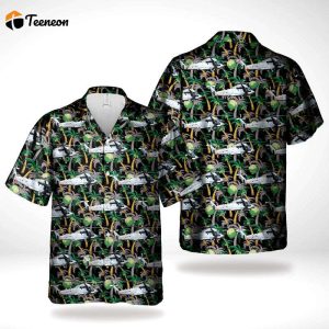 Royal New Zealand Navy RNZN HMNZS Super Seasprite SH-2G(I) Hawaiian Shirt Gift for Dad Father Days