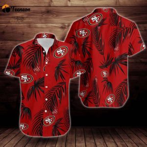 San Francisco 49Ers Flower Short Sleeve Hawaiian Shirt