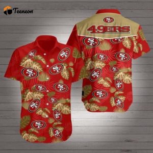 San Francisco 49Ers Football Hawaiian Shirt