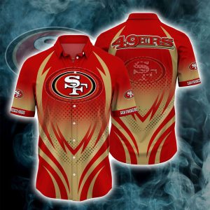 San Francisco 49ers Button Down Shirt 3D Print Gifts 2024FS